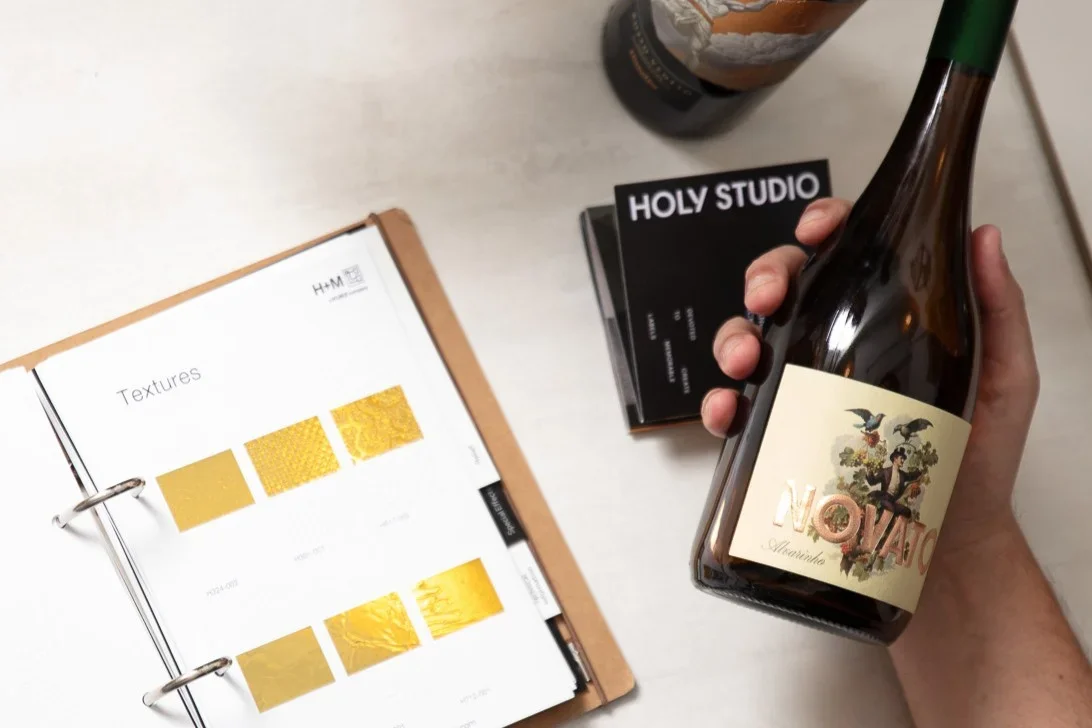 Holy Studio routine: printing and finishing tests